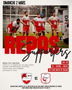 affiche repas supporters